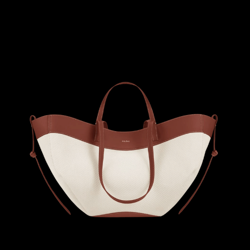 Polène Cyme Tote in Terra Cotta – Effortless Elegance for Everyday Carry