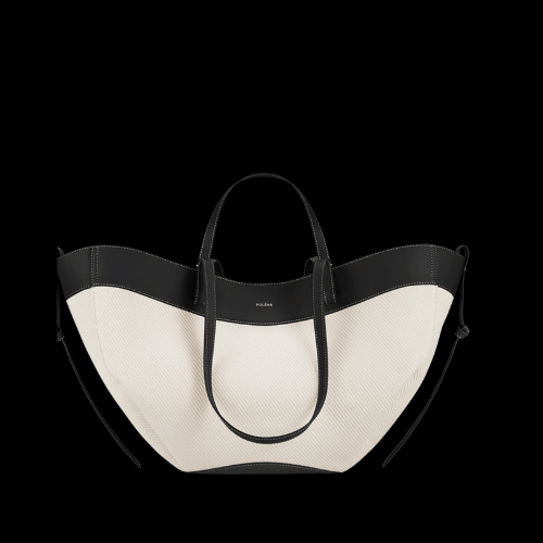 Chic Contrast Tote: Elegance Meets Everyday Function