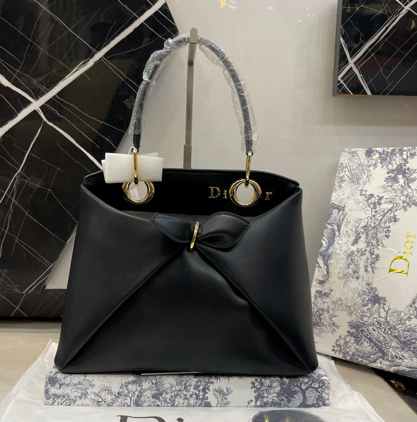 C-D Signature Bow Handbag- 5 Colors