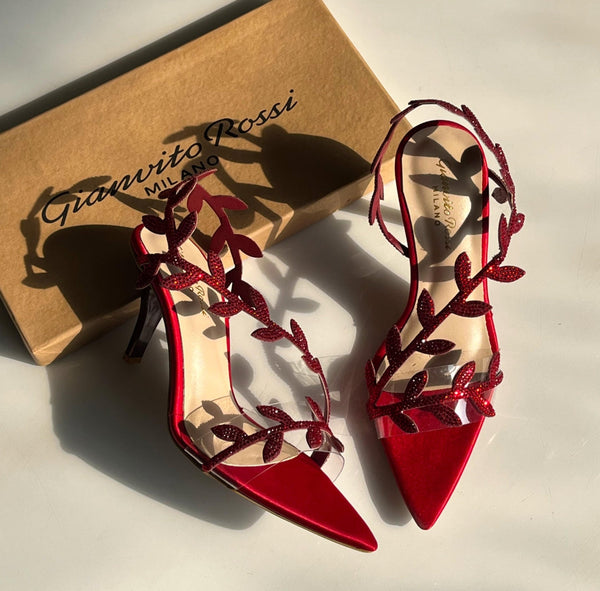 Rossi Heels - Maroon