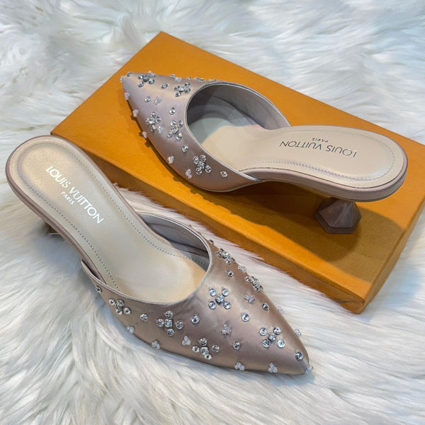 Luca Signature Heels - Beige