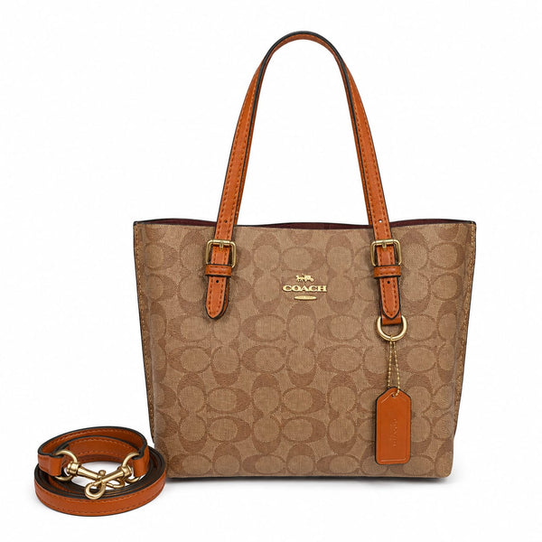 C-ACH Handbag - Brown