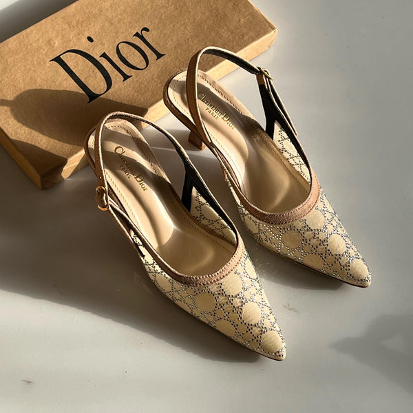 C-D Signature Heels - Beige